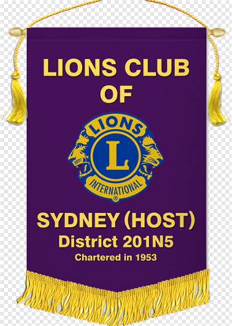 Lions Club Logo - Welcome To The Lions Club Of Sydney Inc, HD Png Download - 455x641 (#17583413 ...