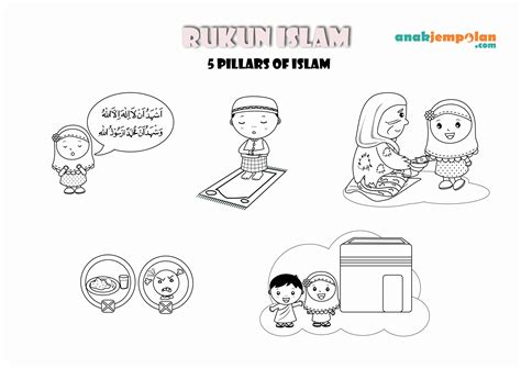 colouring for muslim kids - Clip Art Library