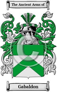 Gabaldon Name Meaning, Family History, Family Crest & Coats of Arms