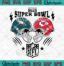 NFL Super Bowl 2023 SVG, Philadelphia Eagles Vs Kansas City Chiefs SVG ...