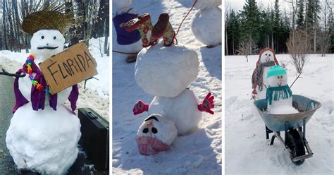 11 Creative Snowman Ideas You And Your Kids Will Love