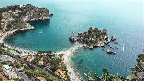 Isola Bella, Taormina, Sicily, Southern Italy Image Free Photo