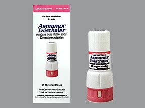 Asmanex Twisthaler 220 Mcg #14 - Aerosol Powder, Breath Activated Merck Sharp & D 00085134106