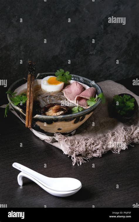 Japanese Noodle Soup Stock Photo - Alamy