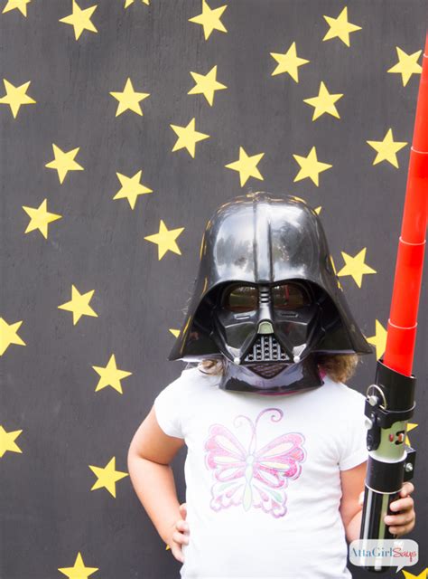 Star Wars Birthday Party Photo Backdrop : Atta Girl Says