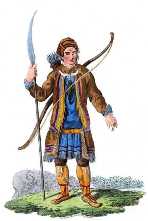 Traditional Evenk Hunting Dress.