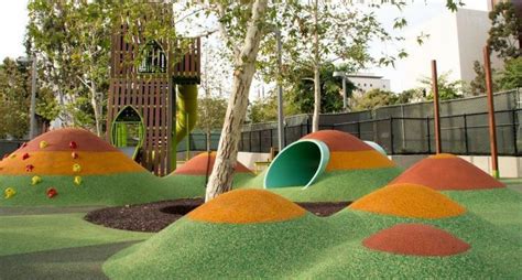 undulating park play - Google Search Urban Playground, Playground Areas, Park Playground ...