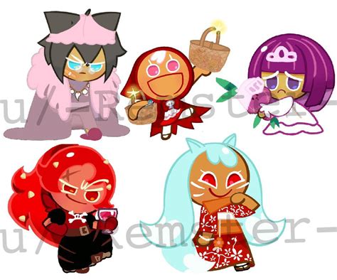 My Cookie Run Kingdom costumes! (I use procreate) : r/CookierunKingdom