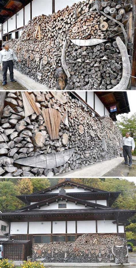 27 Awesome Examples of Firewood Stacking Art | KLYKER.COM