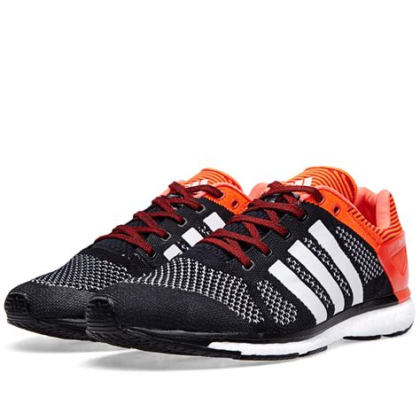 Adidas Adizero Primeknit Boost Black & Red | END. (US)