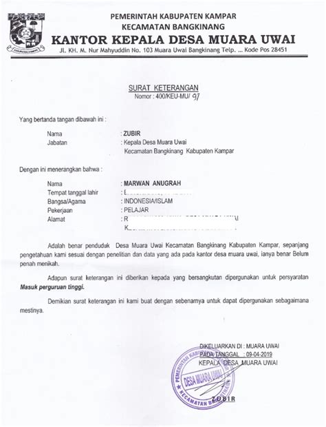 Panduan Mengurus Surat Keterangan Belum Menikah - - Berita Info Publik, Pelayanan Administrasi ...