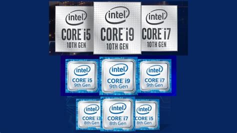 Intel 10th Gen vs 9th Gen vs 8th Gen CPUs Compared (Updated ...