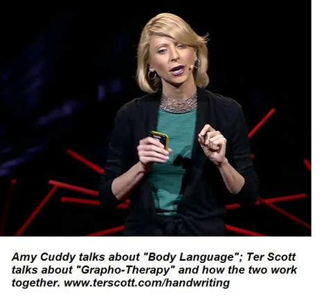 Ask Your Graphologist: Amy Cuddy talks "Body Language" and Ter Scott talks "Grapho-Therapy" with ...