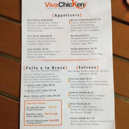 Viva Chicken. - Picture of Viva Chicken, Charlotte - TripAdvisor