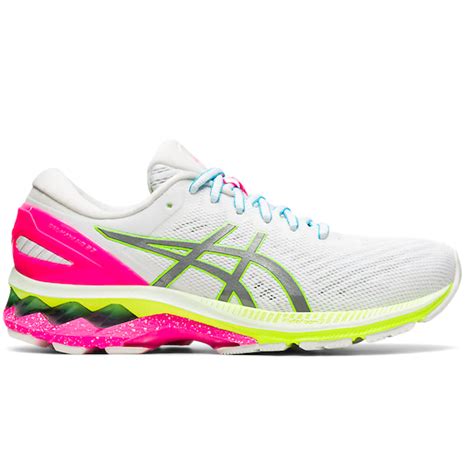 Asics Women's GEL-Kayano 27 Lite-Show White/Pure Silver | Laurie's Shoes