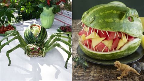 Easy Watermelon Carving Ideas