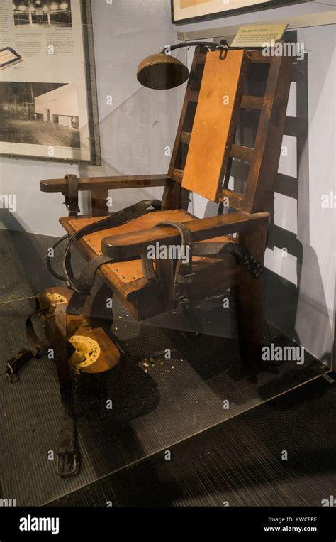 The electric chair at sing sing prison hi-res stock photography and ...