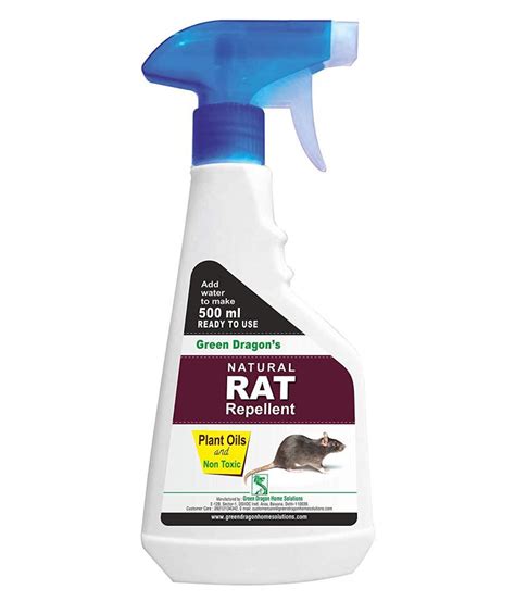 Green Dragon's Natural Rat Repellent (500ml): Buy Online at Best Price ...