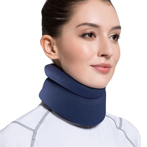 Buy VELPEAU Neck Brace -Foam Cervical Collar - Soft Neck Support ...