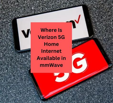 Where Is Verizon 5G Home Internet Available in mmWave Data?