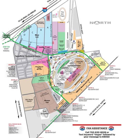 Las Vegas Motor Speedway - Events, Tickets, Length, Size & Track Map