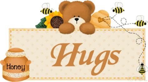 Teddy Bear Hug Gif