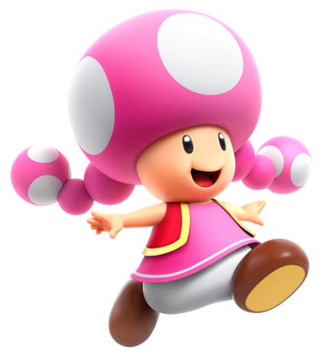 File:SMBW Toadette.png - Super Mario Wiki, the Mario encyclopedia