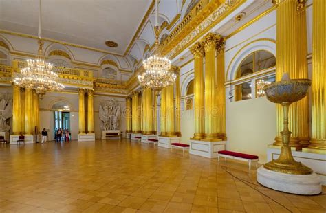 Interior Of Winter Palace. Saint Petersburg Editorial Stock Photo - Image: 30792343