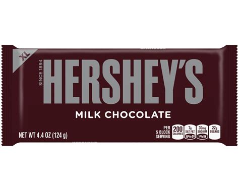 15 Hershey Milk Chocolate Nutrition Facts - Facts.net