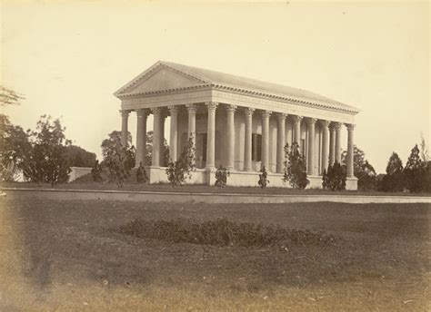 The Cenotaph, Barrackpore Park - 1878 - Old Indian Photos