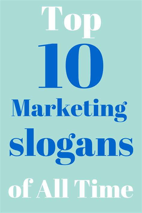 Chicago Marketing Company Blog: Top 10 Marketing Slogans ... | ADVERTISING