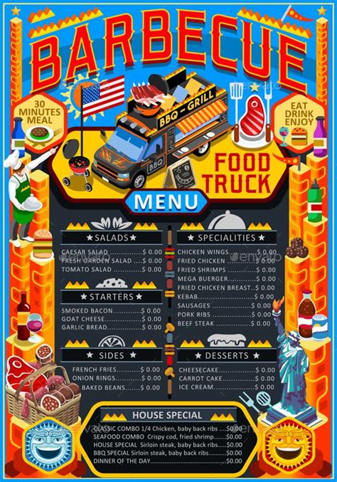 bbq food truck menu ideas - Nicky Stein