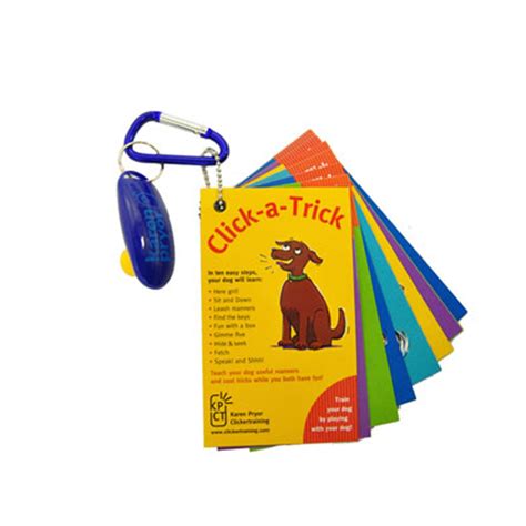 New & Improved! Click-A-Trick Cards | Dog training, Dog clicker training, Dog training books