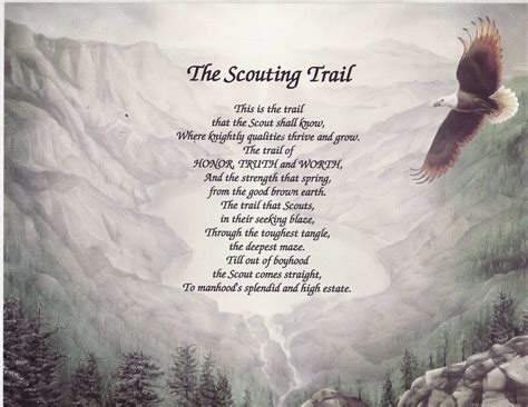 Inspiration Eagle Scout Poem, Newest!