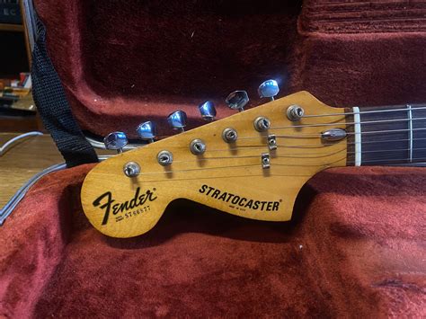 Fender Stratocaster Left-Handed Sunburst 1977 - Some Neck Guitars