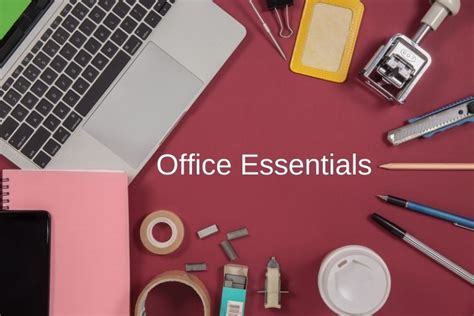 Essential Office Supplies For Your Small Business