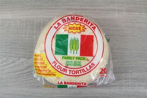 Ole Mexican Foods La Banderita Flour Tortillas 6" Family Pack (20 ...