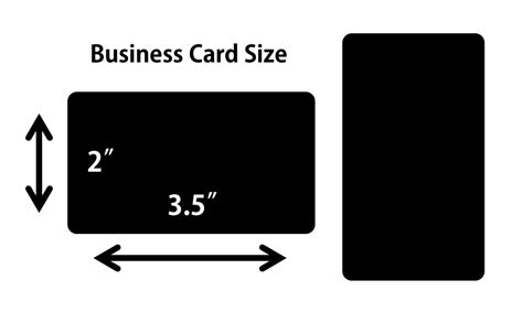 Standard Business Card Size – GetHow