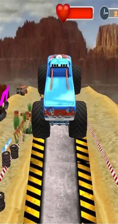 Monster Truck Tricky Stunt Race Game - Free Online Games - play on unvgames