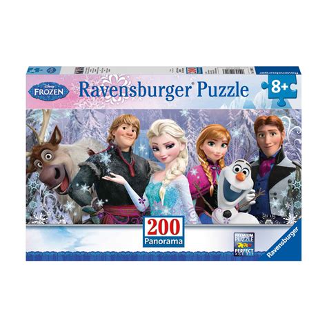 Ravensburger Disney Frozen Panoramic Puzzle - Frozen Friends: 200 Pcs