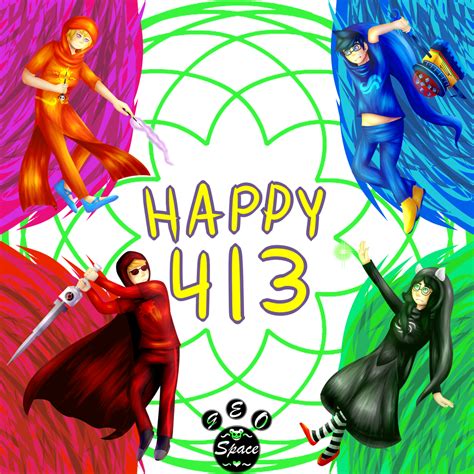 Happy 413 | Homestuck | 413 Special by Geo-Space on DeviantArt