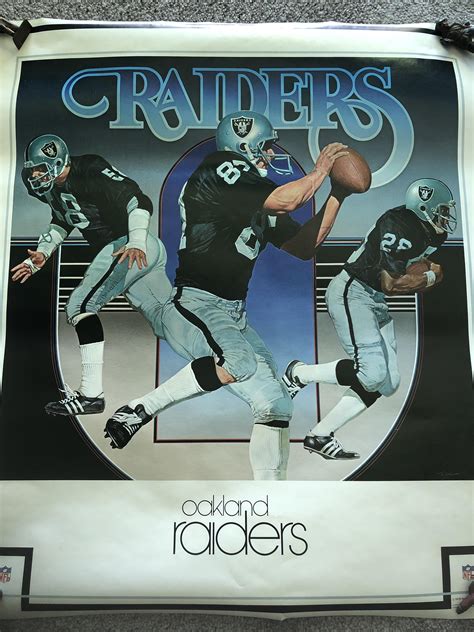 UN-OPENED 1979 Oakland Raiders poster for sale! Contact me for info ...