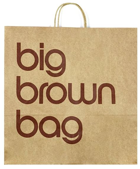 Bloomingdale’s, “Big Brown Bag” (made of paper) designed by Massimo ...