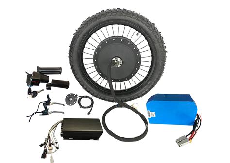 96v 8000w Electric Motorcycle Conversion Kit 8kw Electric Conversion Kit With 96v 40ah Lithium ...