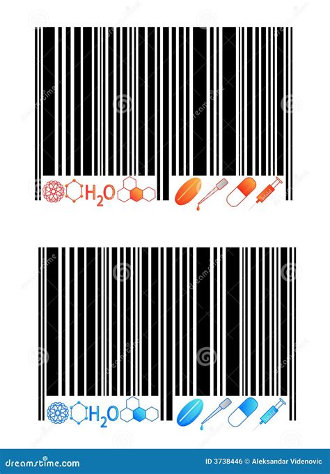 Medical Barcode Royalty Free Stock Image - Image: 3738446