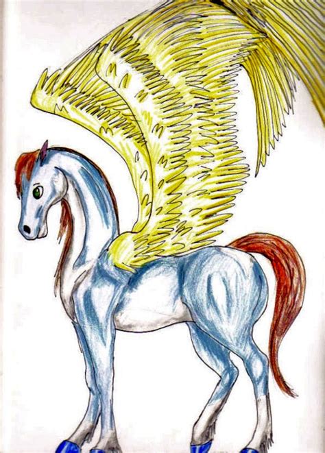 Winged Horse for Hikus by AwesomePonyTail on DeviantArt