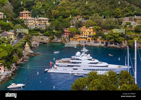 Portofino luxury resort - Italy Stock Photo - Alamy