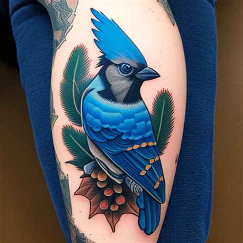 52 Blue Jay Tattoo Ideas - TattooClue.com