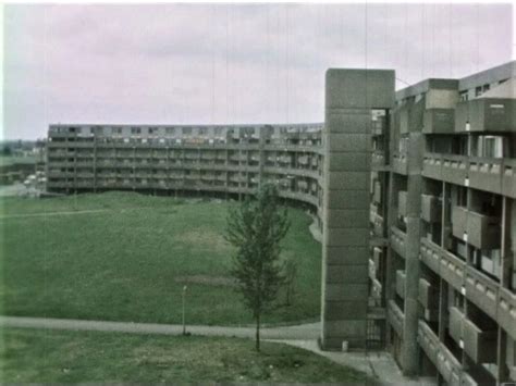 Life at Chorlton Precinct, Hulme Crescents and Quinney Crescent in the ...