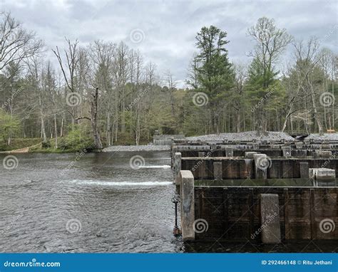 South Holston Lake River and Dam in Bristol, Tennessee Stock Photo ...